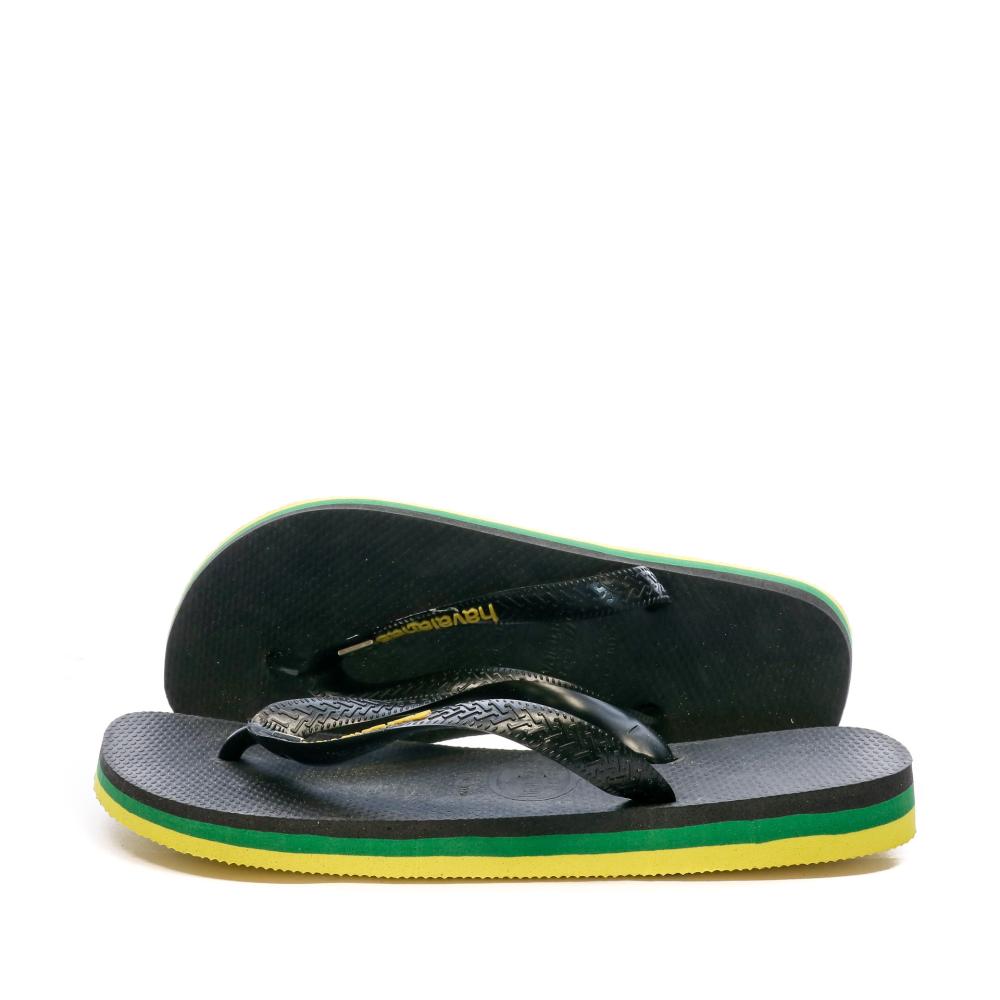 Havaianas Tongs Noir Homme Havaianas Brasil Layers