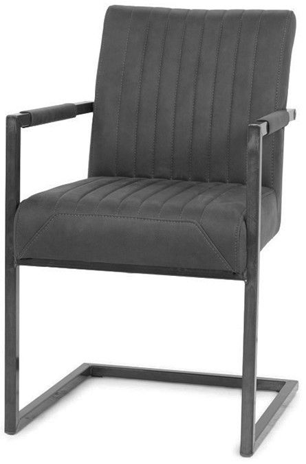 Eetkamerstoel Anthracite Ferro B52 x D61 x H88 cm