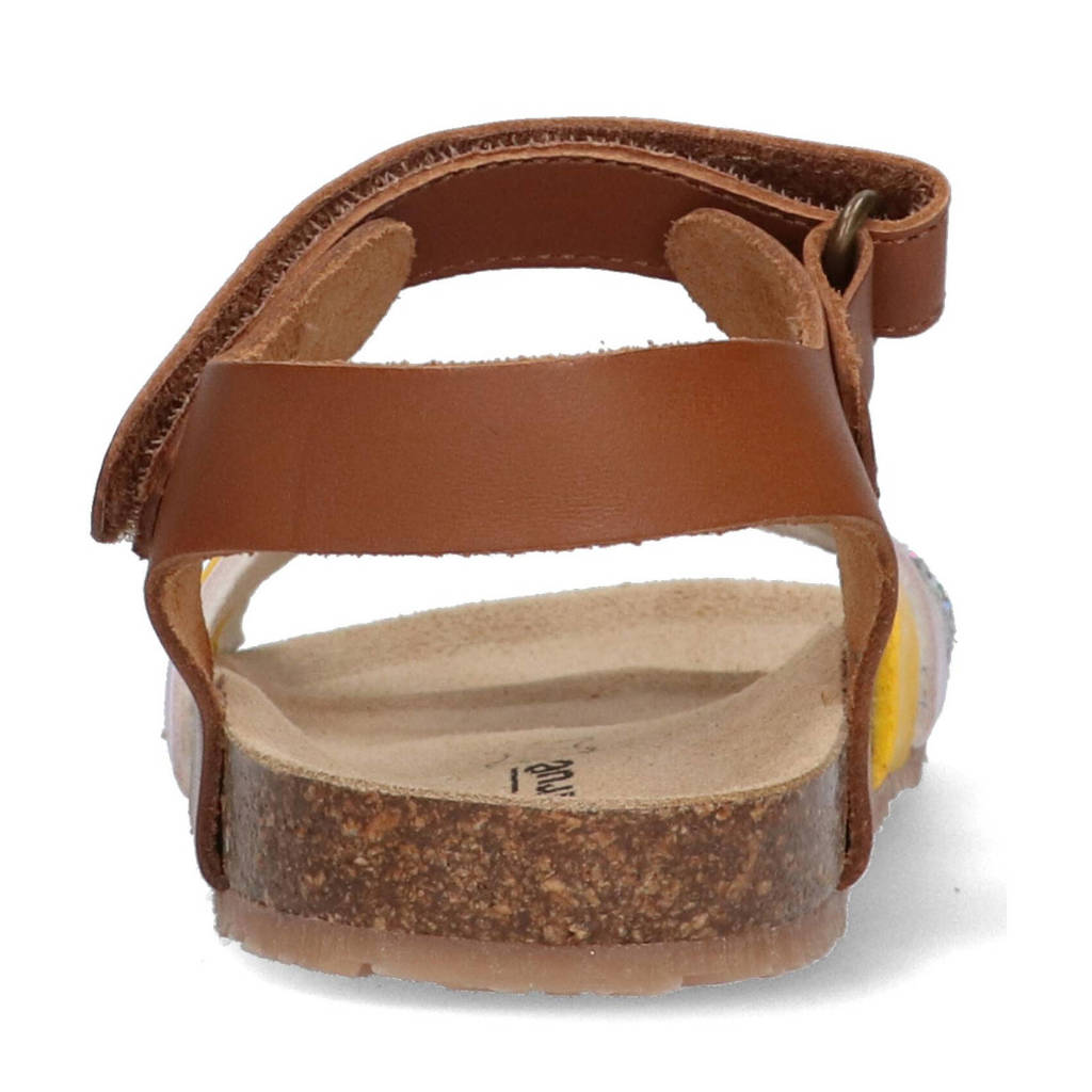 Break True sandalen cognac/geel