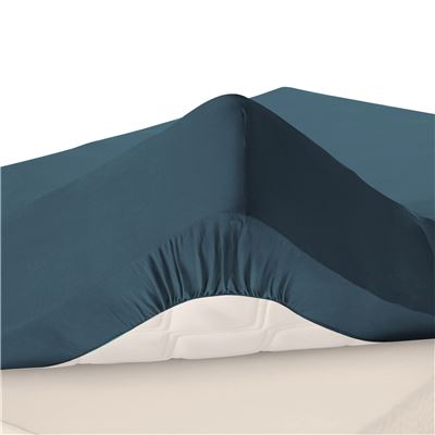 Drap-housse lin lavé grands bonnets 32 cm Lauréat