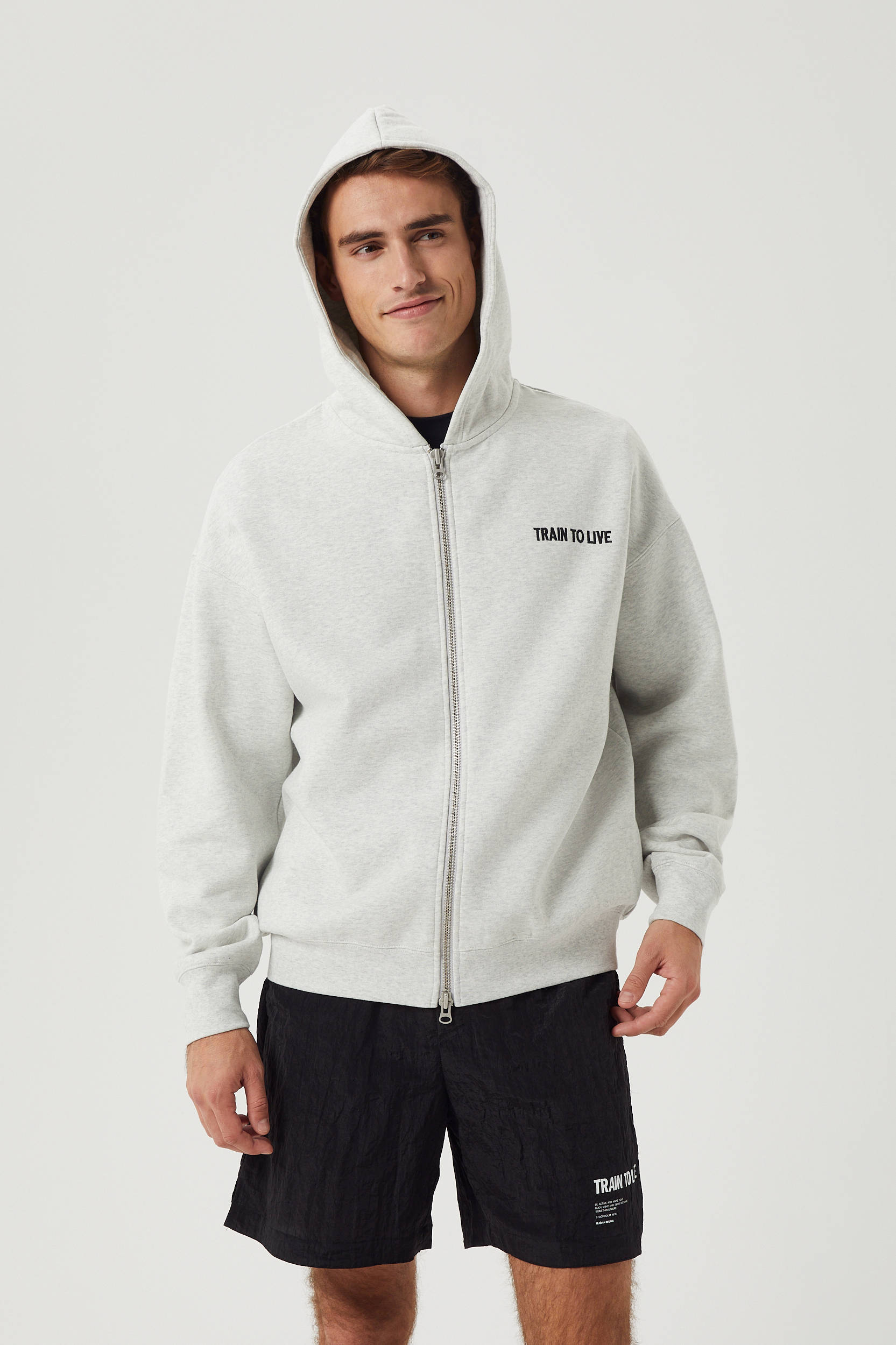 Björn Borg sportvest grijs melange