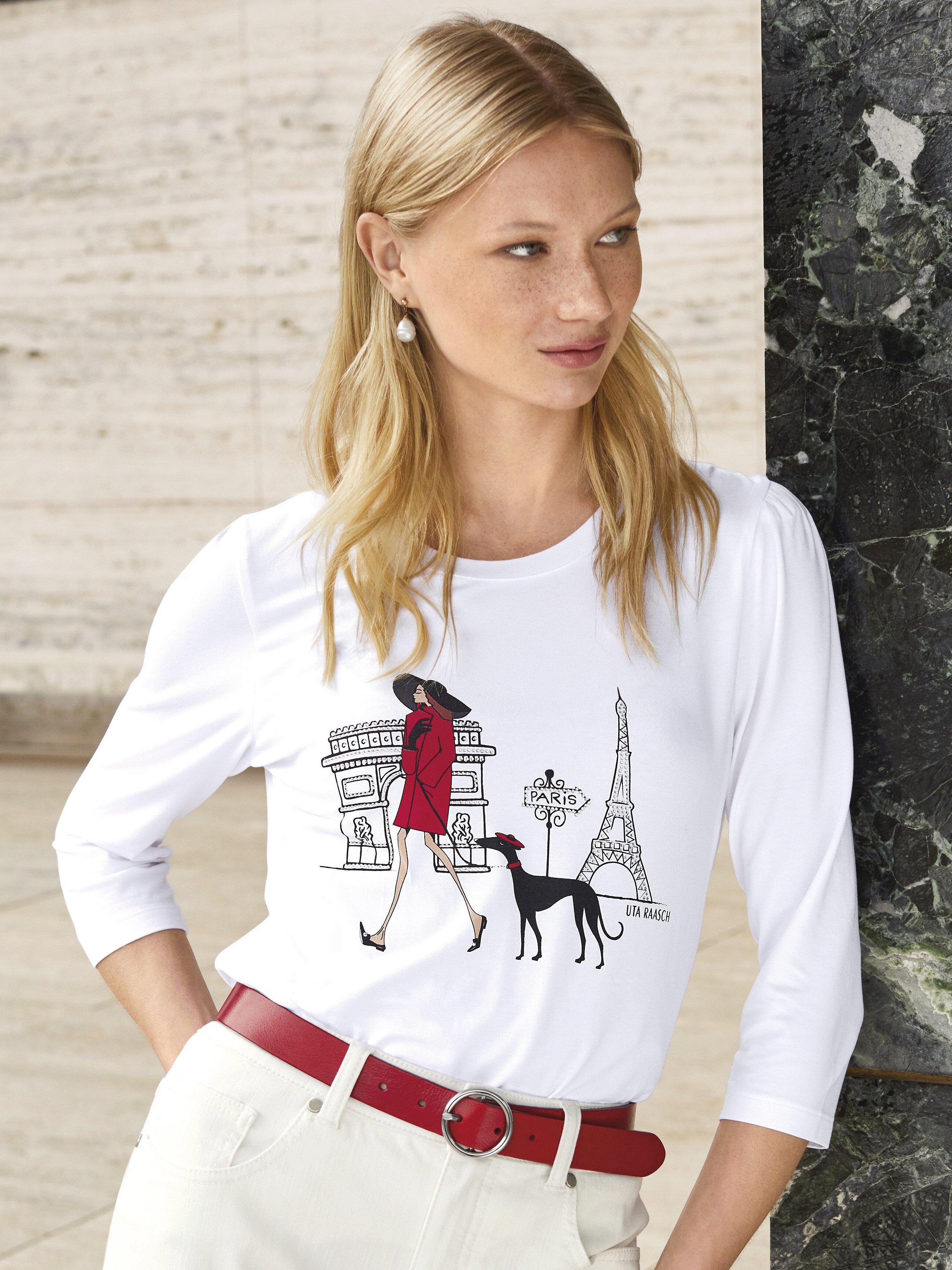 Shirt mit 3/4-Arm