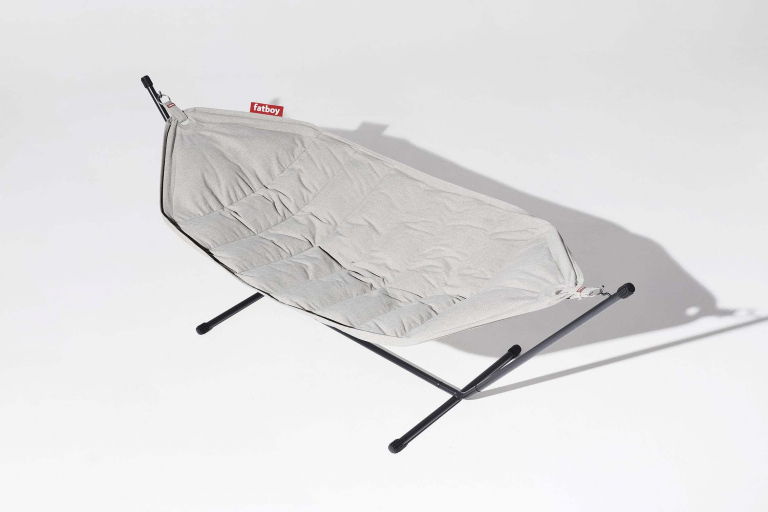 Fatboy Headdemock Superb Deluxe hangmat rock grey rack black