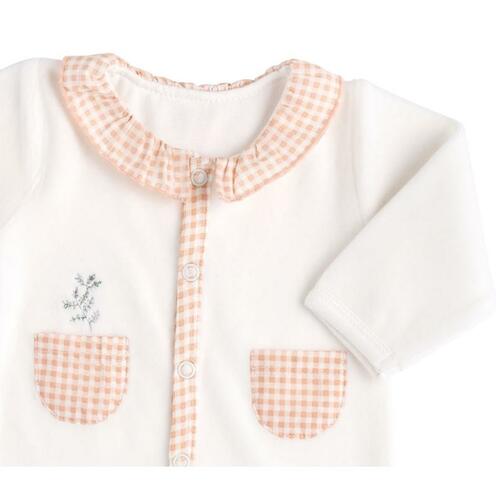 Pyjama 1 mois avec col nude BOTANICA - SAUTHON Baby déco