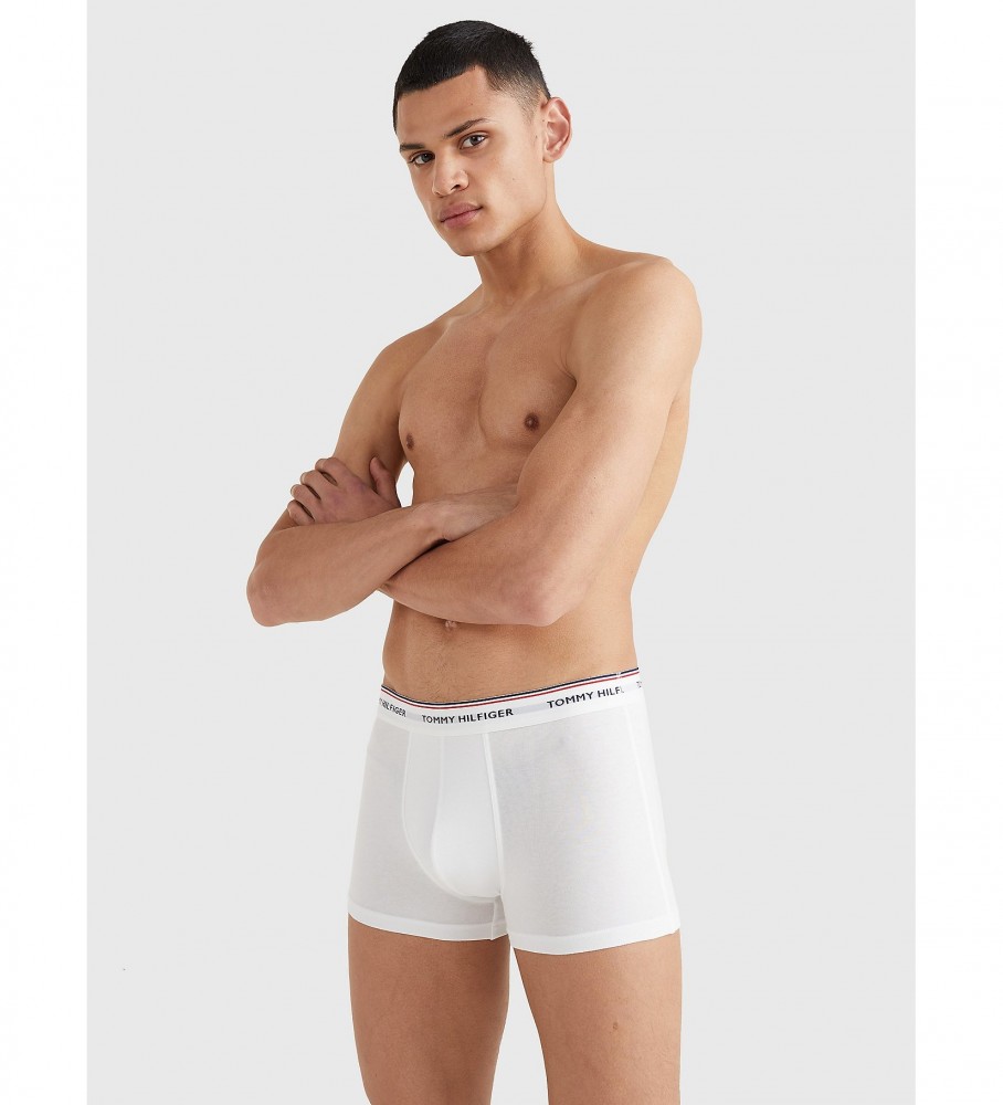 Pacote com 3 cuecas boxer Tommy Hilfiger Premium Essential brancas