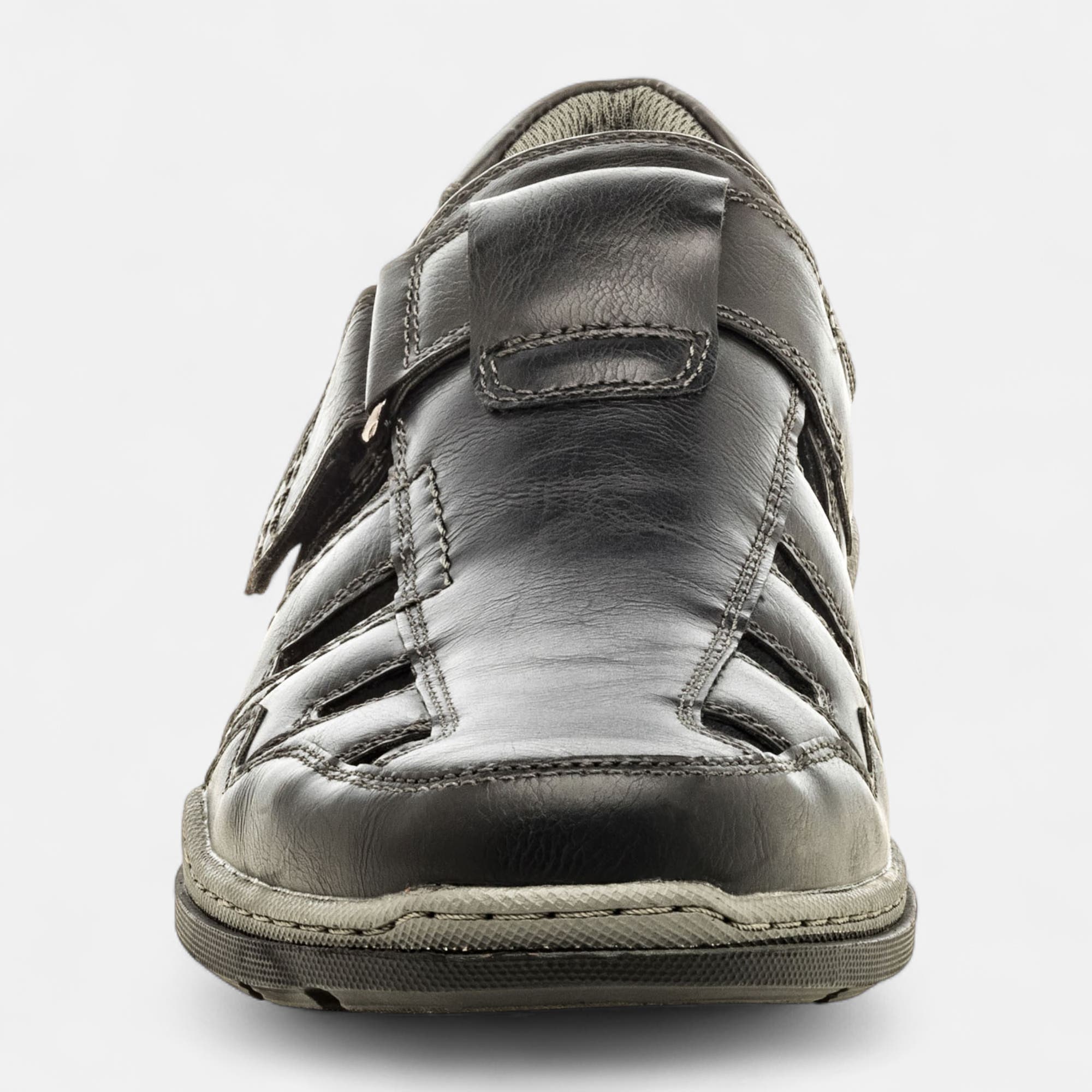 Nu-pieds confort Homme noir