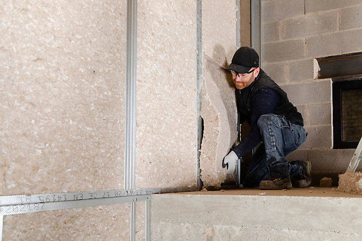 Panneau isolant en fibres végétales Knauf Thermasoft Natura - 0,6 x 1,25 m ép.200 mm R.5,25 m²K/W
