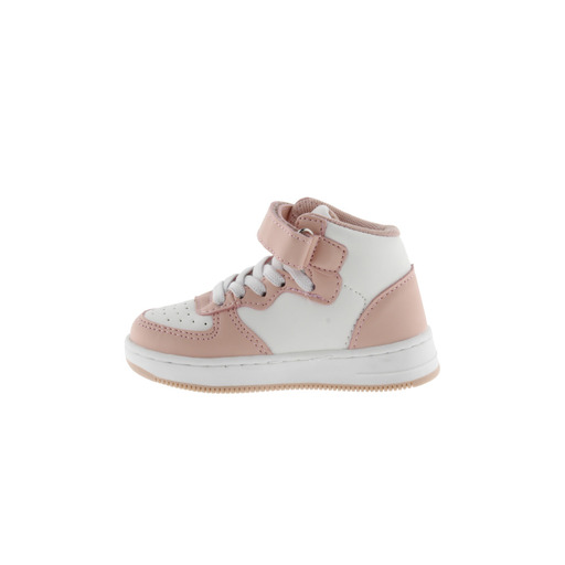 Botas Victoria de cano curto, estilo bicolor e cadarços elásticos.