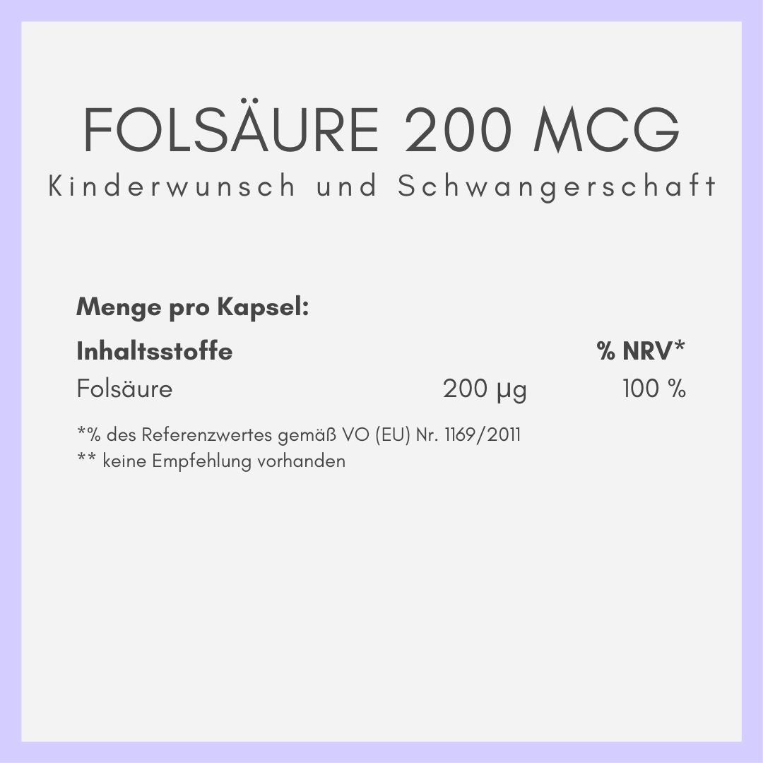 CARI Nutrition Folsäure (200 µg)