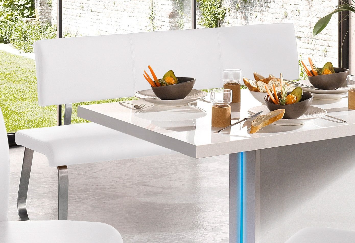 MCA furniture Polsterbank »Arco, TOPSELLER!« Polsterbank, Esszimmerbank, OTTOs Choice, 1 Stk. tlg. belastbar bis 280 kg, Kunstleder, in verschiedenen Breiten