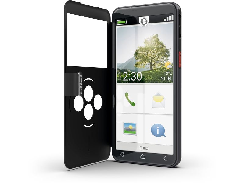 Emporia Smart 7 lite 128 GB Android-Smartphone mit einfacher Benutzerführung und Panik-Taste