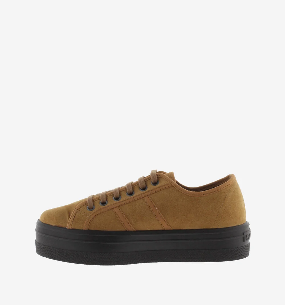 BARCELONA RECYCLED FAUX SUEDECAMEL