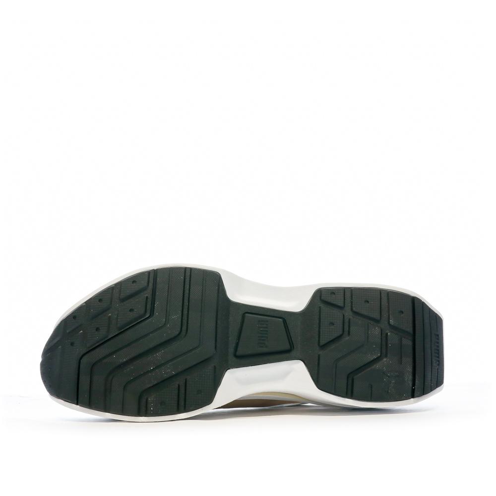 Puma Baskets Blanc/Marron Homme Puma Kosmo Rider