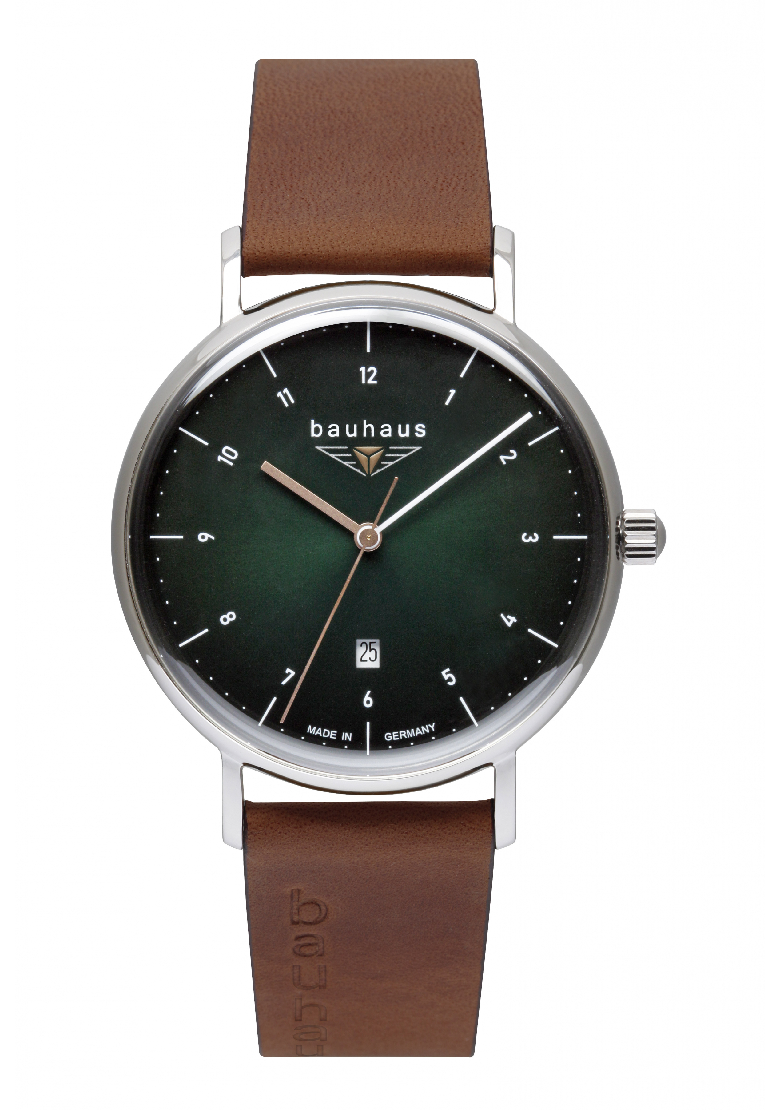bauhaus Herrenuhr Grün 2140-4