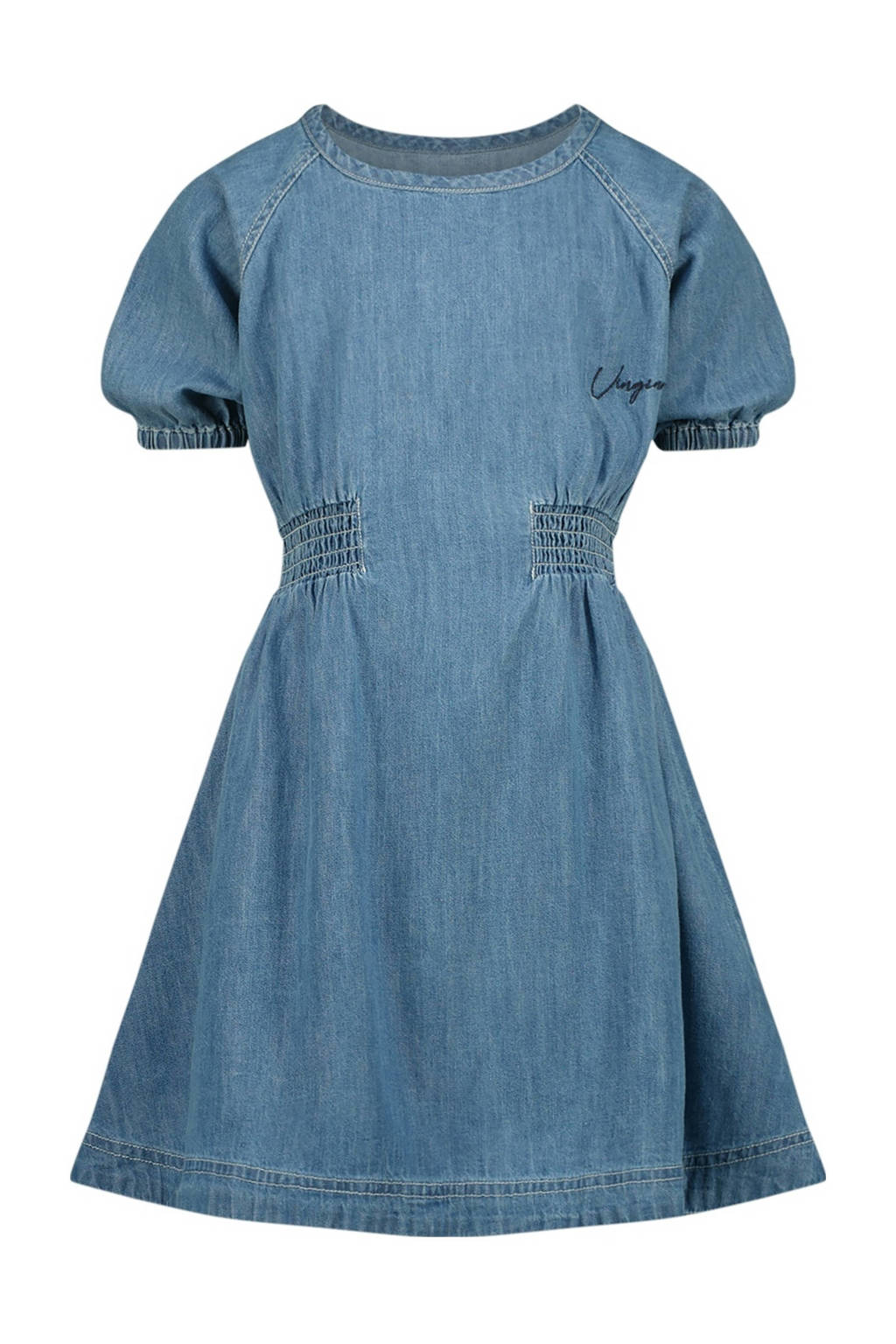 Vingino spijkerjurk mid blue wash