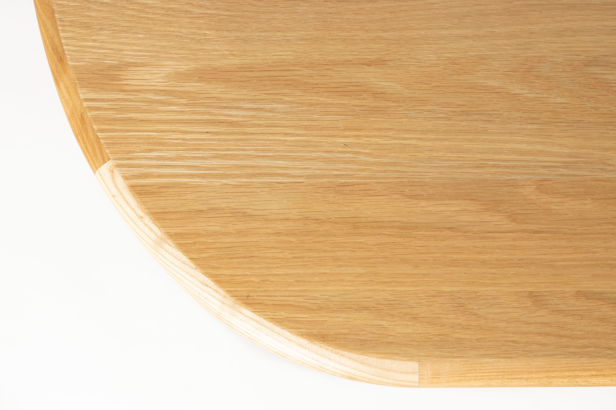 Eettafel Twist ovaal uitschuifbaar eiken 180-240 x 90 cm