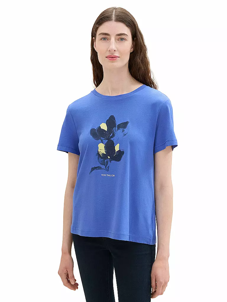 TOM TAILOR T-Shirt blau