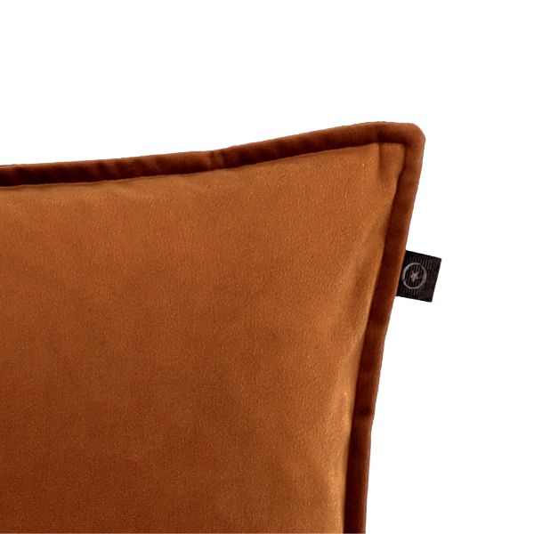 Overseas Middlestitch Kussen – 40 x 60 cm - Velours – Beige