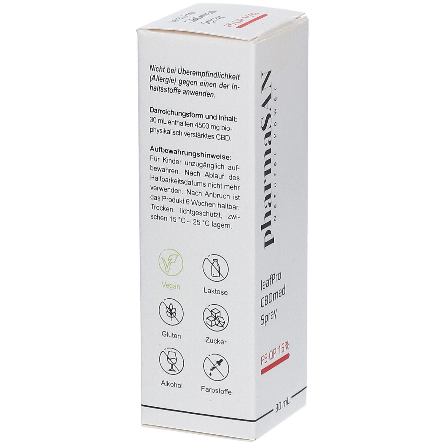 leafPro CBDmed Spray 15 %