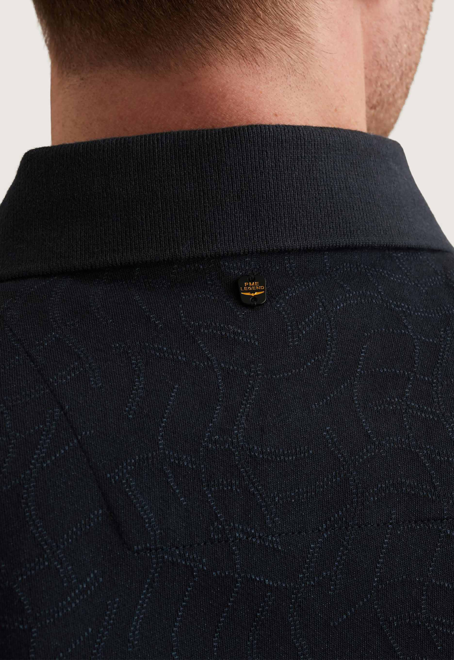 PME Legend Allover Jacquard Polo