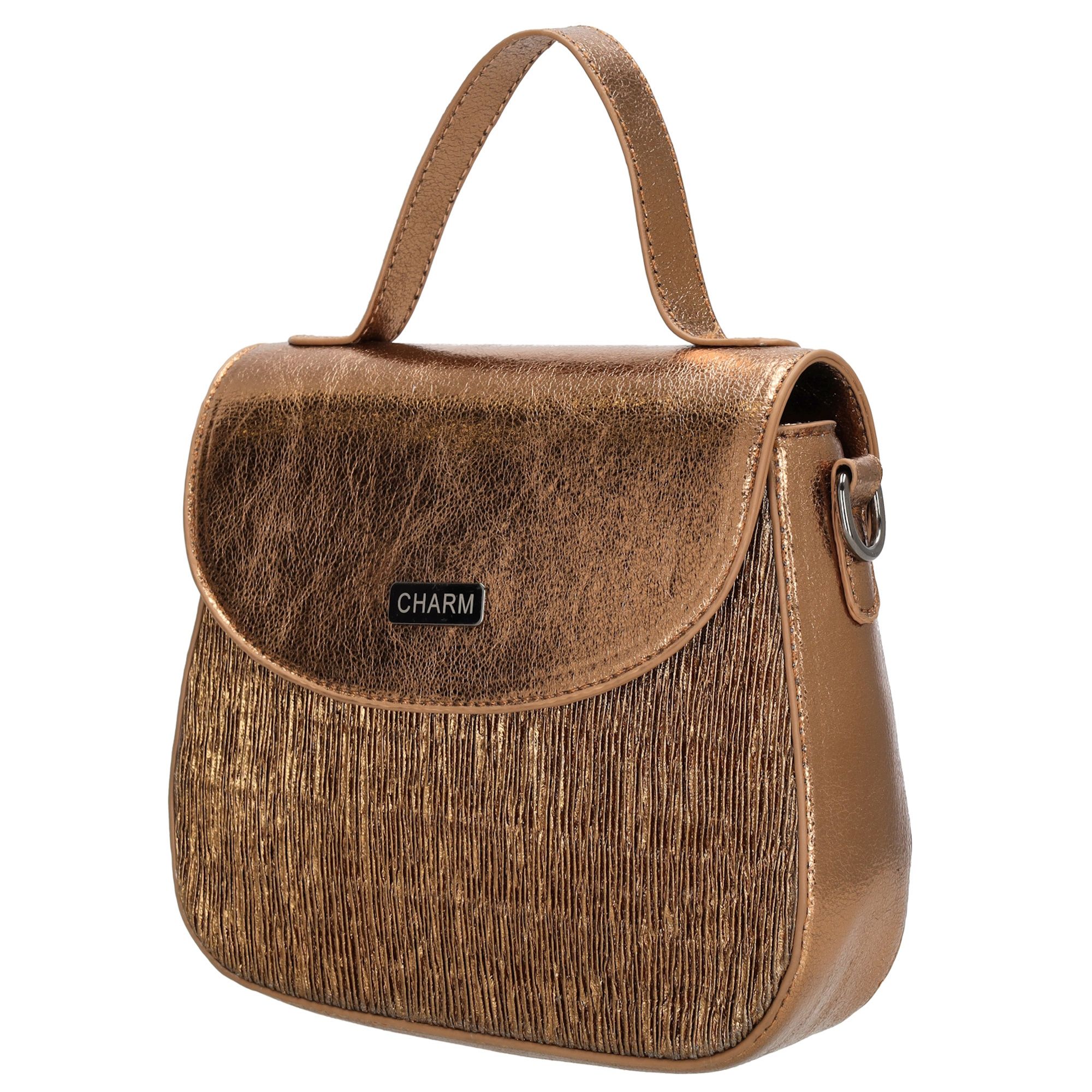 Charm London Kingsway Schoudertas Overslag Brons