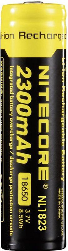 Nitecore - 18650 Accu - 2300 mAh - Button Top