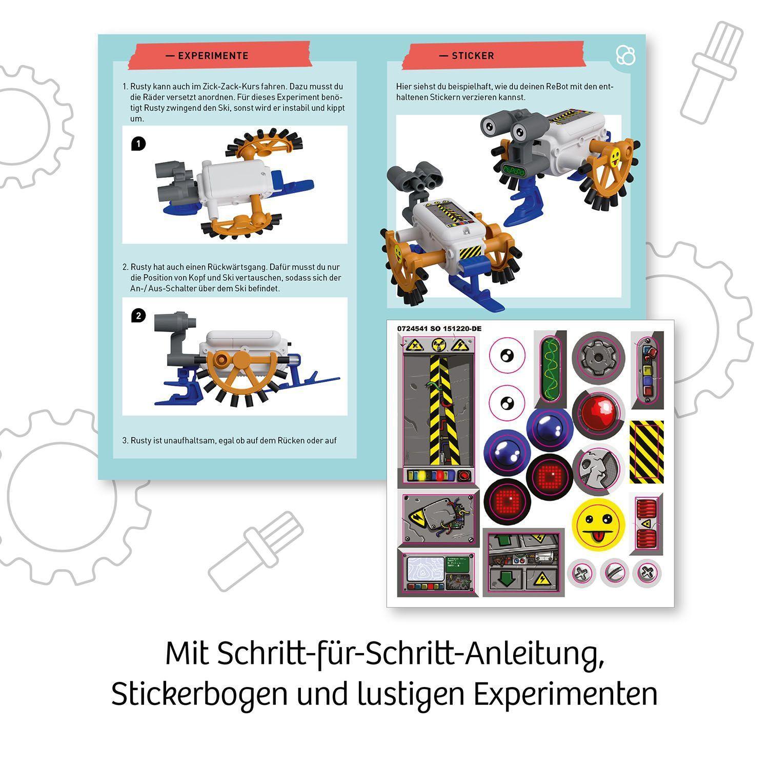 Experimentierkasten REBOTZ - RUSTY DER CRAWLING-BOT