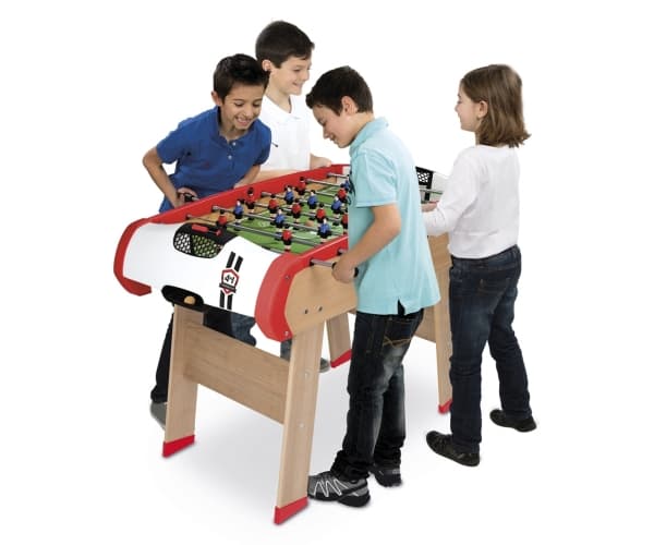 Smoby 640002, Festbar, Lufthockey, Billiard, Bordfotball, Bordtennis, Barn, Alle kjønn, 8 år, 15 år