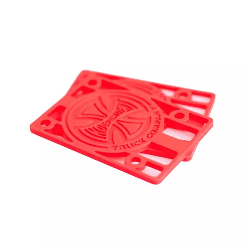 Riser Pad INDEPENDENT (jeu de 2) 0.125 pouce hard red