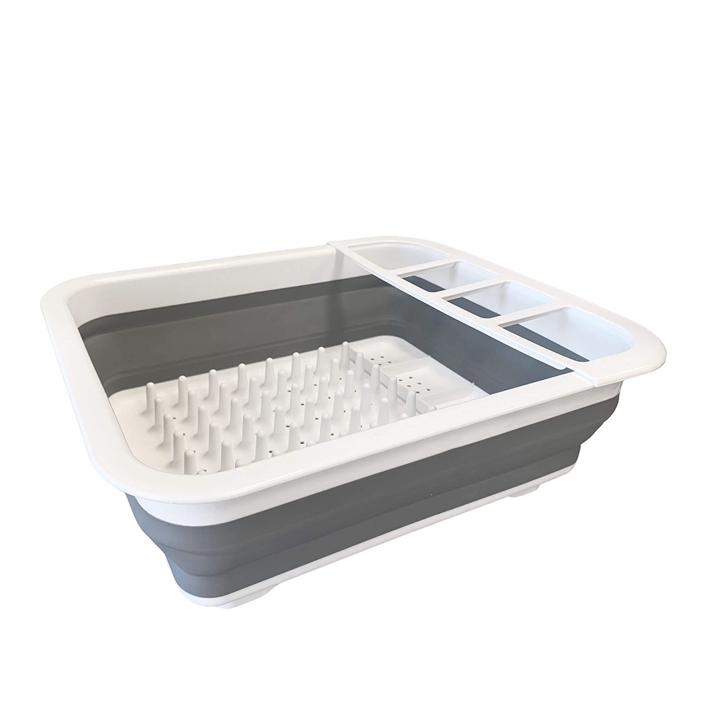 Égouttoir à vaisselle pliable en silicone