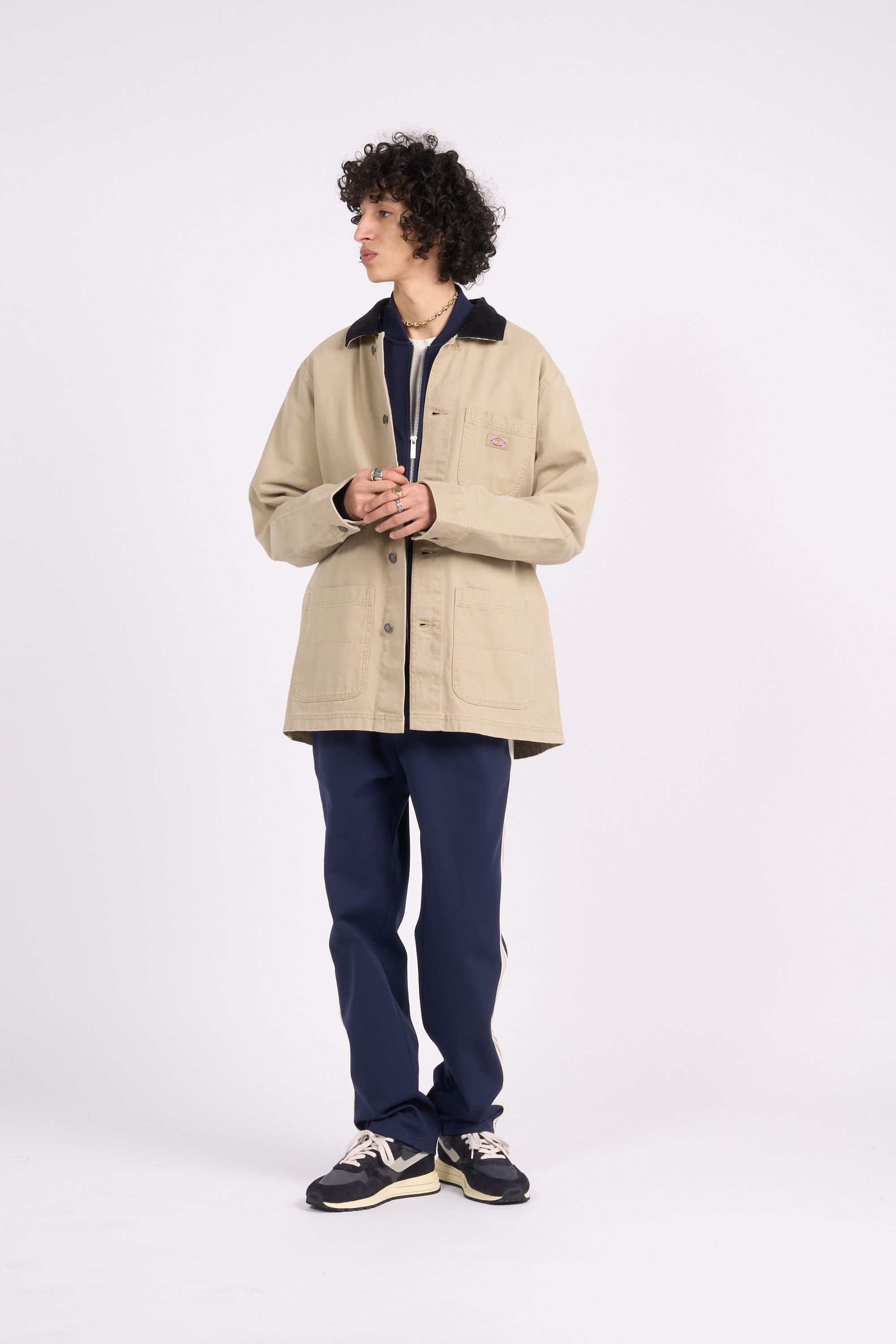 DICKIES Veste DUCK LINED CHORE  Beige