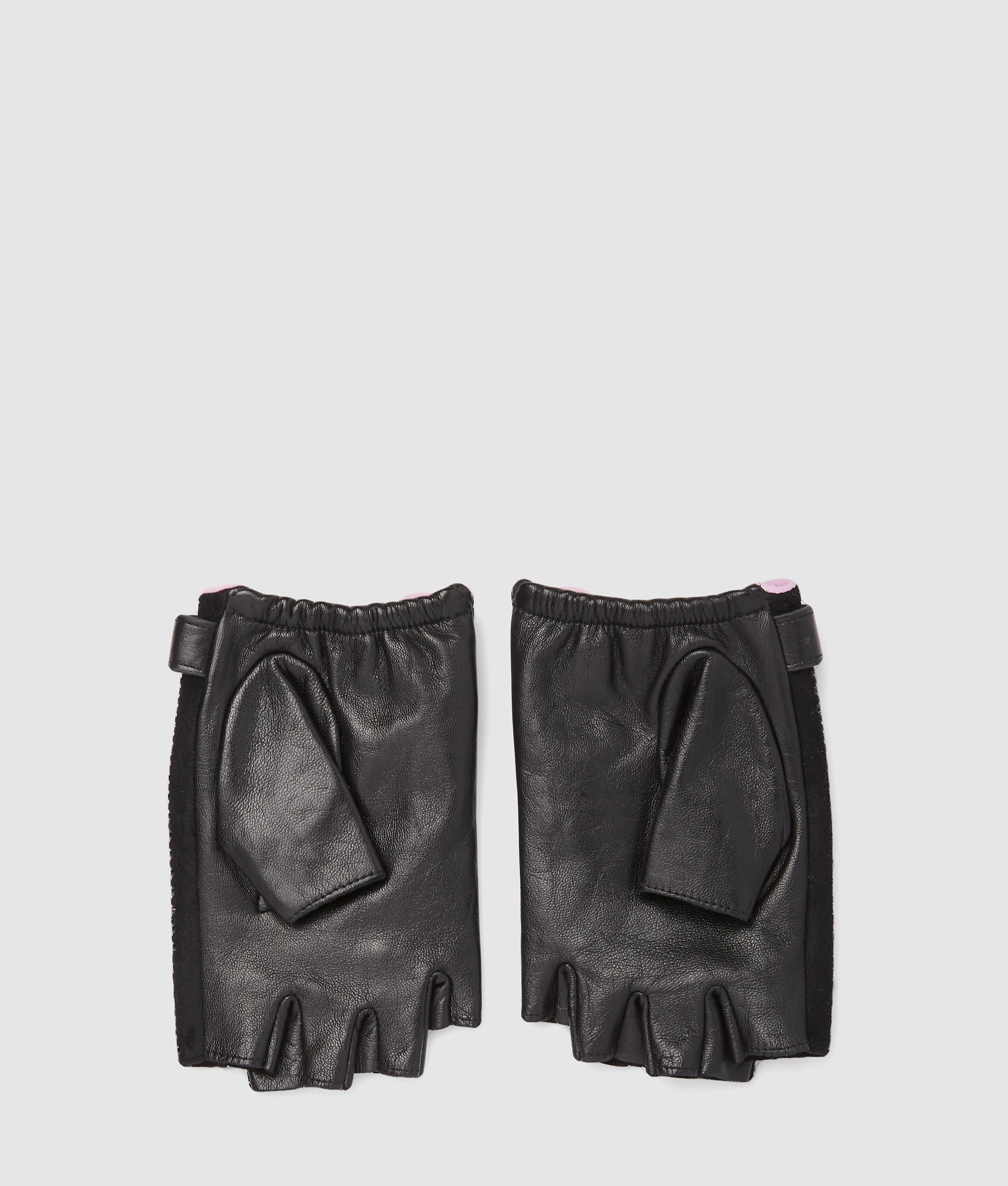 Exclusieve vingerloze handschoenen met K/Autograph van strass