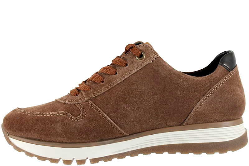 RIEKER SKO I BRUNT NUBUCK