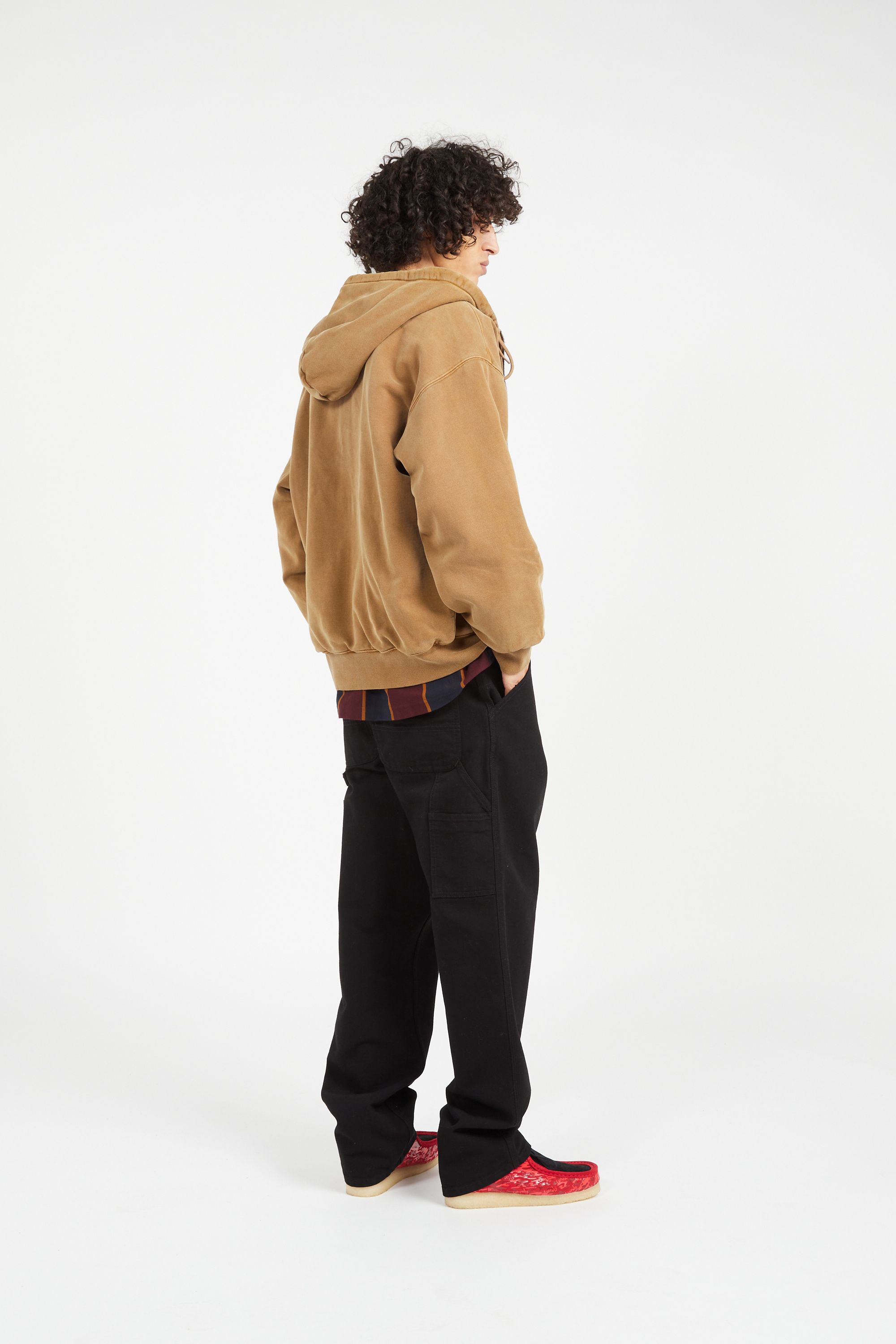 CARHARTT WIP Sweat zippé à capuche HOODED VISTA  Marron