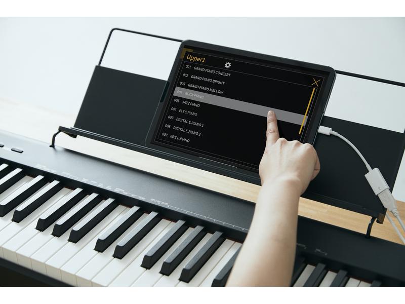 Casio E-Piano CDP-S110BK Schwarz Das Einsteigermodell der CDP-S Digitalpiano-Serie mit gewichtetem Scaled-Hammer-Action-Keyboard II mit 88 Tasten