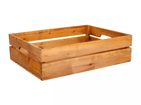 Tiroir en bois marron 49x38x13,5h