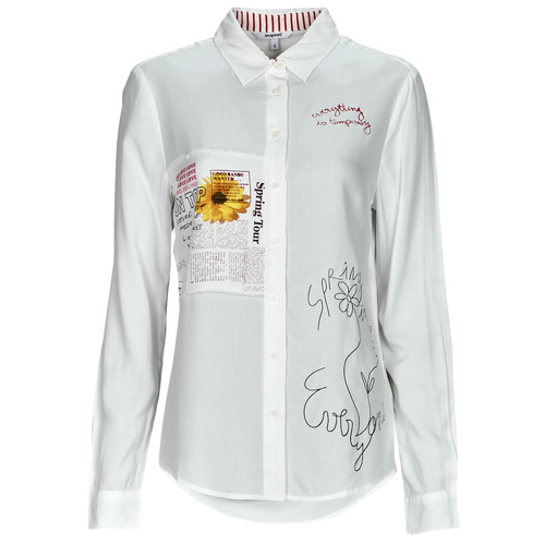 Desigual - CAM_SWEET HAMBURGO - Blanc