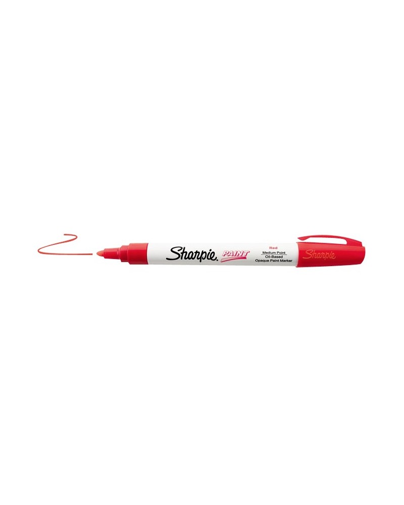 Sharpie Paint M rouge