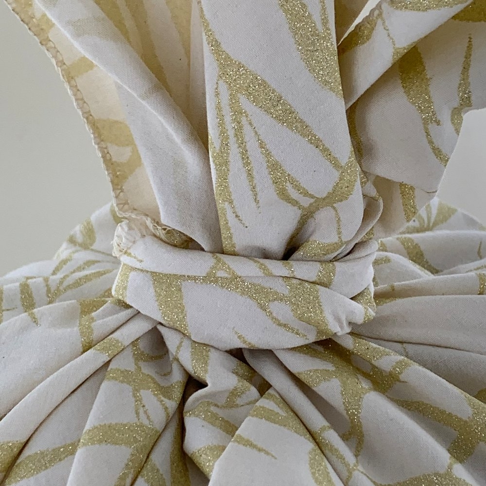 Furoshiki Grand 73 X 73 Cm Ramage Or