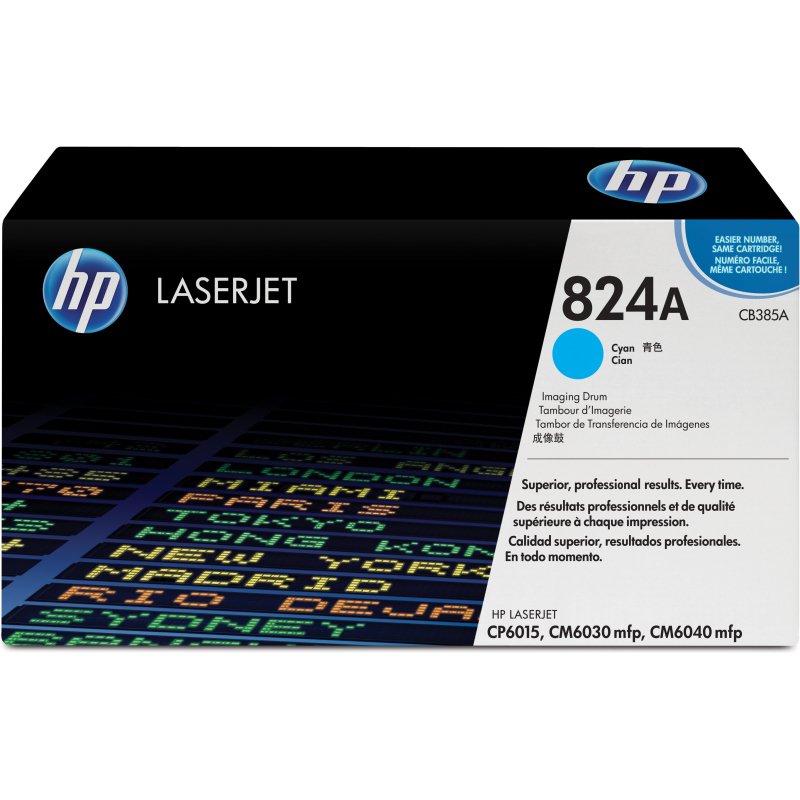 HP 824A tambour d'imagerie LaserJet cyan