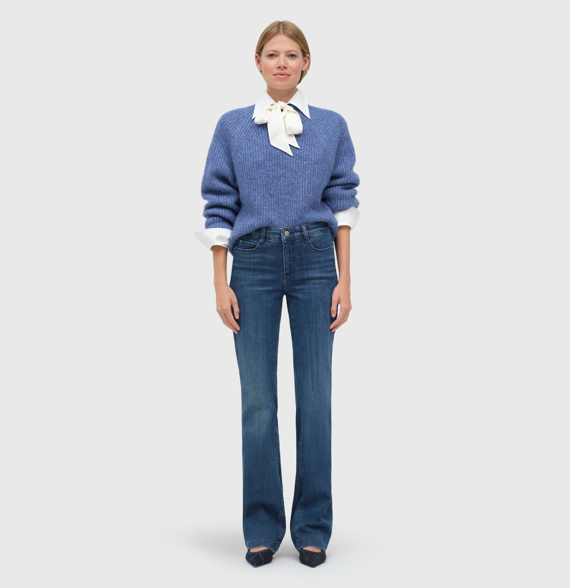 MAC Bootcut-Jeans »Dream-Boot« Gerade geschnitten mit leicht ausgestelltem Bein