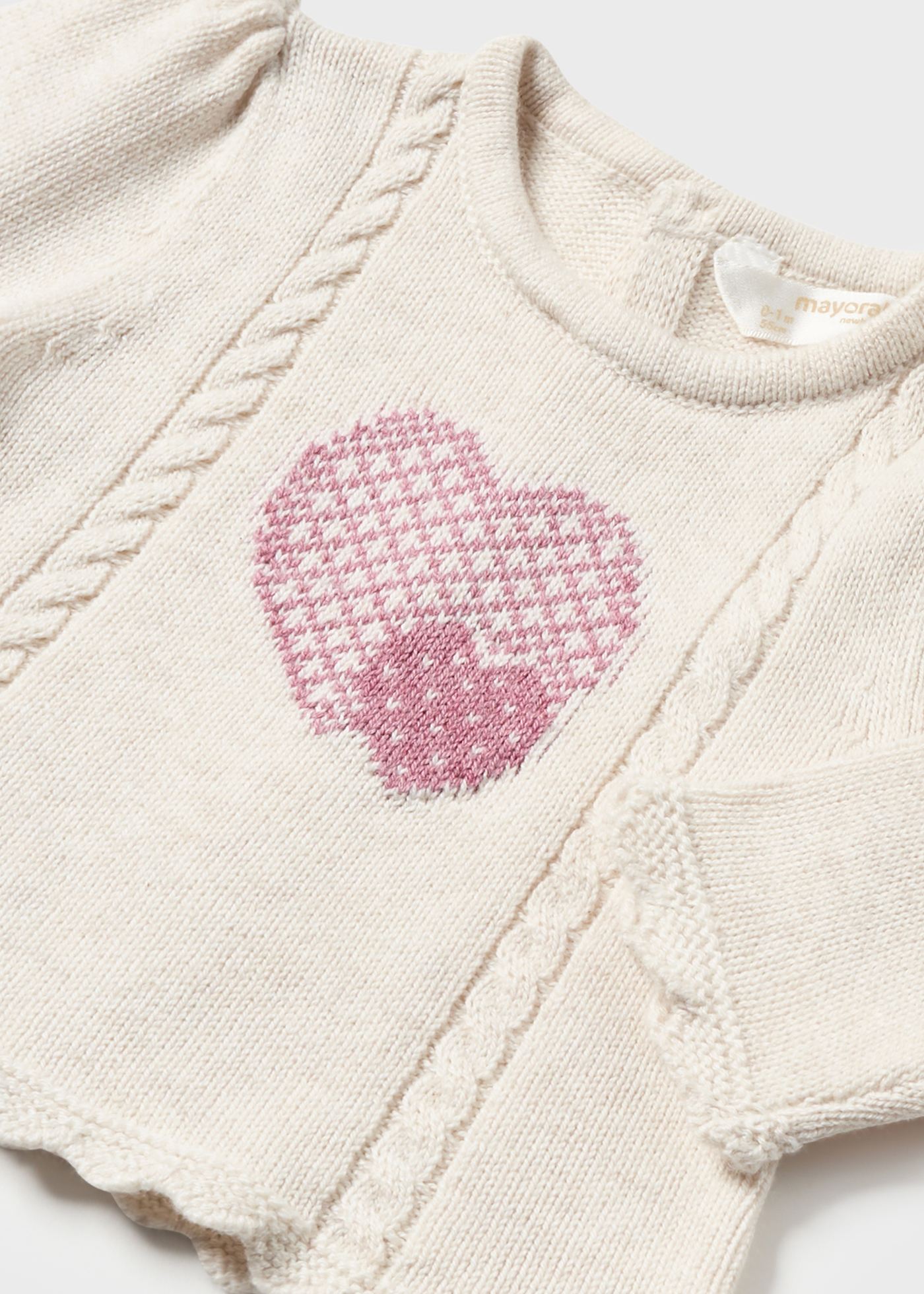 jersey jacquard para recém-nascido