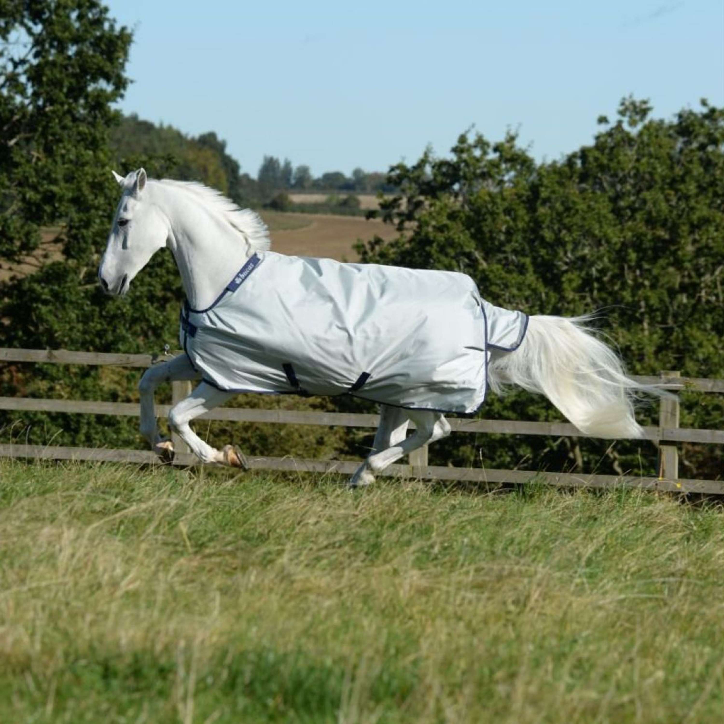 Bucas Turnout Power Medium 150g Zilver