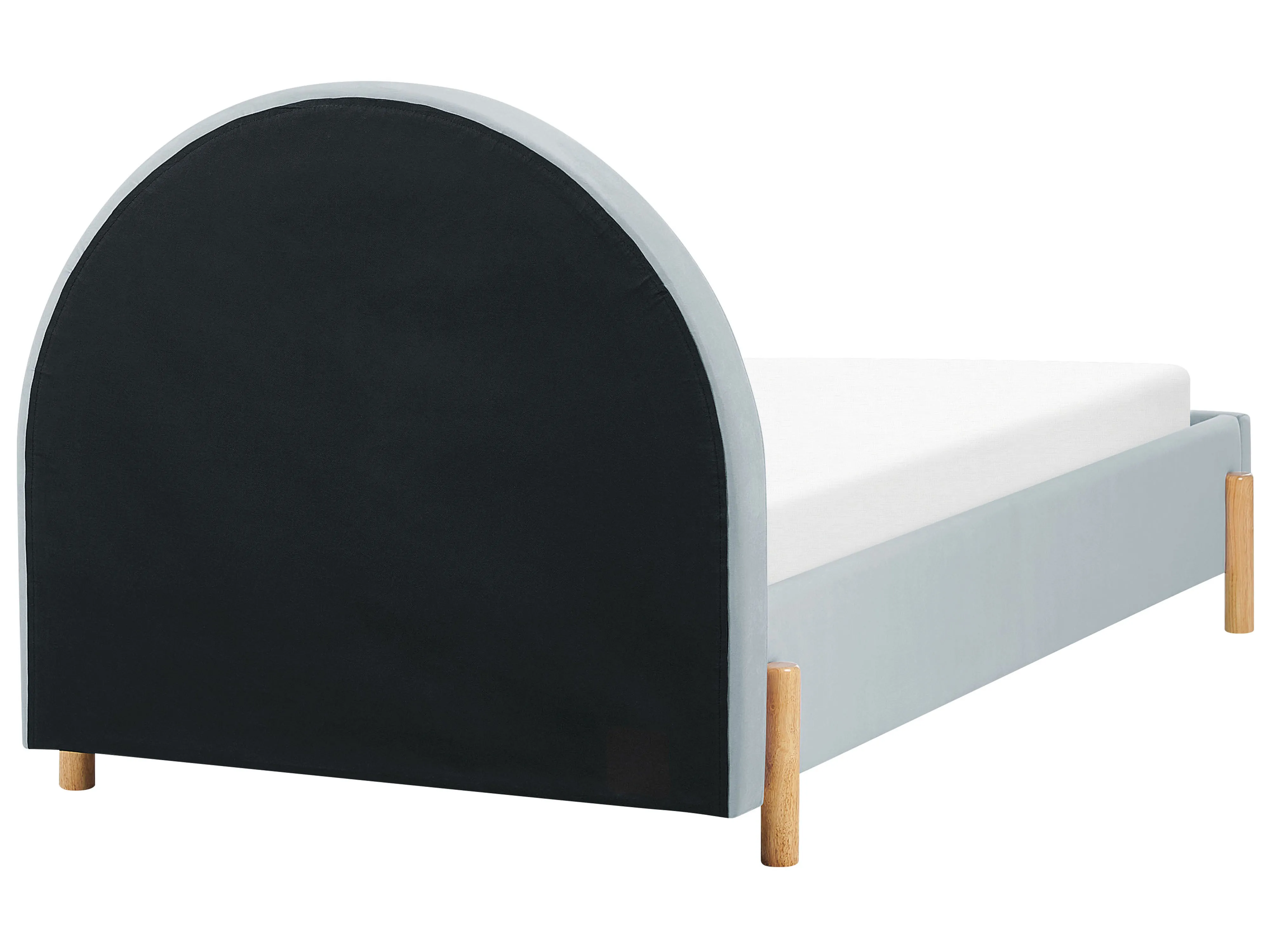 Kinderbed Fluweel ANET 90 x 200 cm Lichtblauw