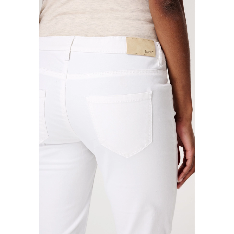 Esprit Slim Umstandshose Bright White