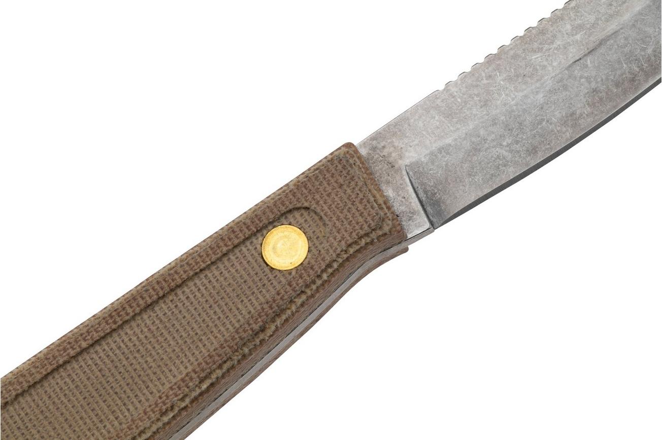 Case Roland Welker Caper RW 50629 Smooth Natural Micarta 1095 CS jachtmes