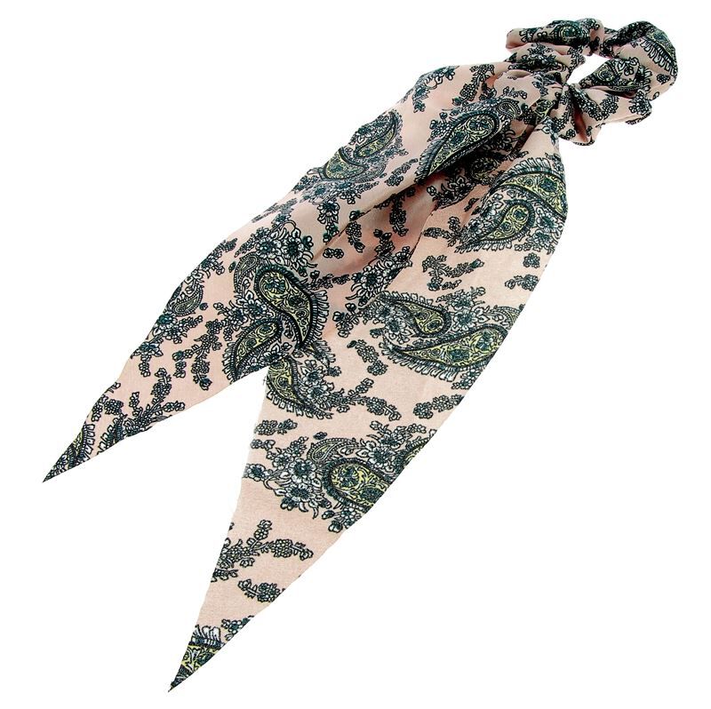 Chouchou foulard bandana vieux rose