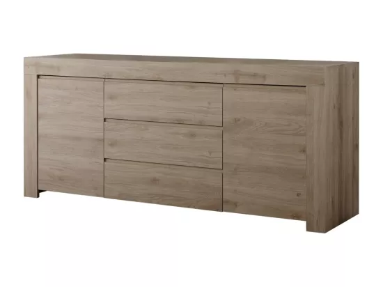 Buffet CAPRI chêne foncé