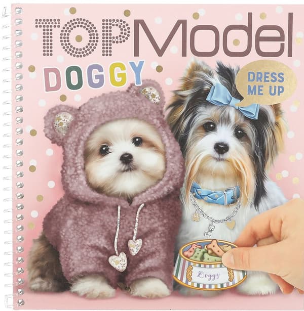 TOPModel Dress Me Up Klistremerkebok DOGGY