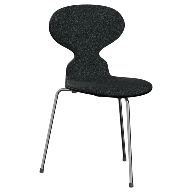 Fritz Hansen Ant 3-poot stoel chrome onderstel Vanir 193